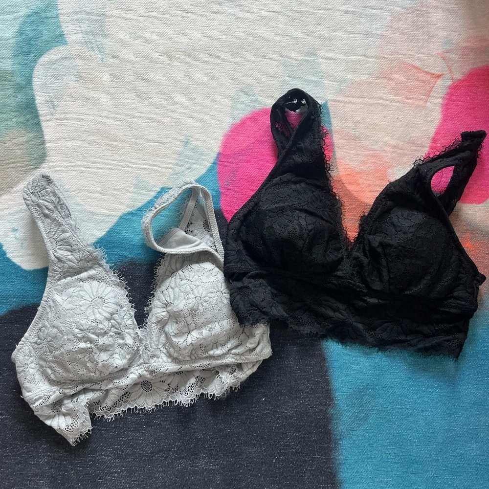Aerie Lace Bralette Pack of 2